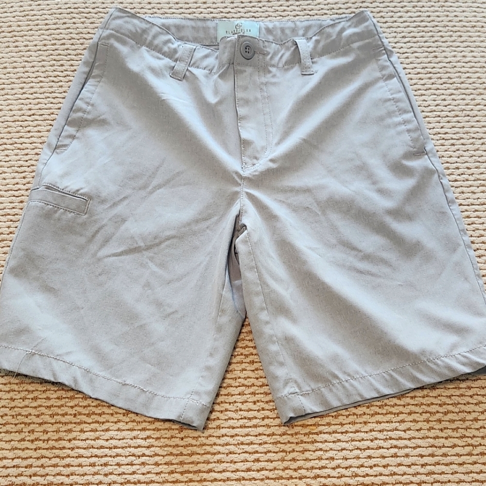Class Club Shorts, Boys 10, light gray
